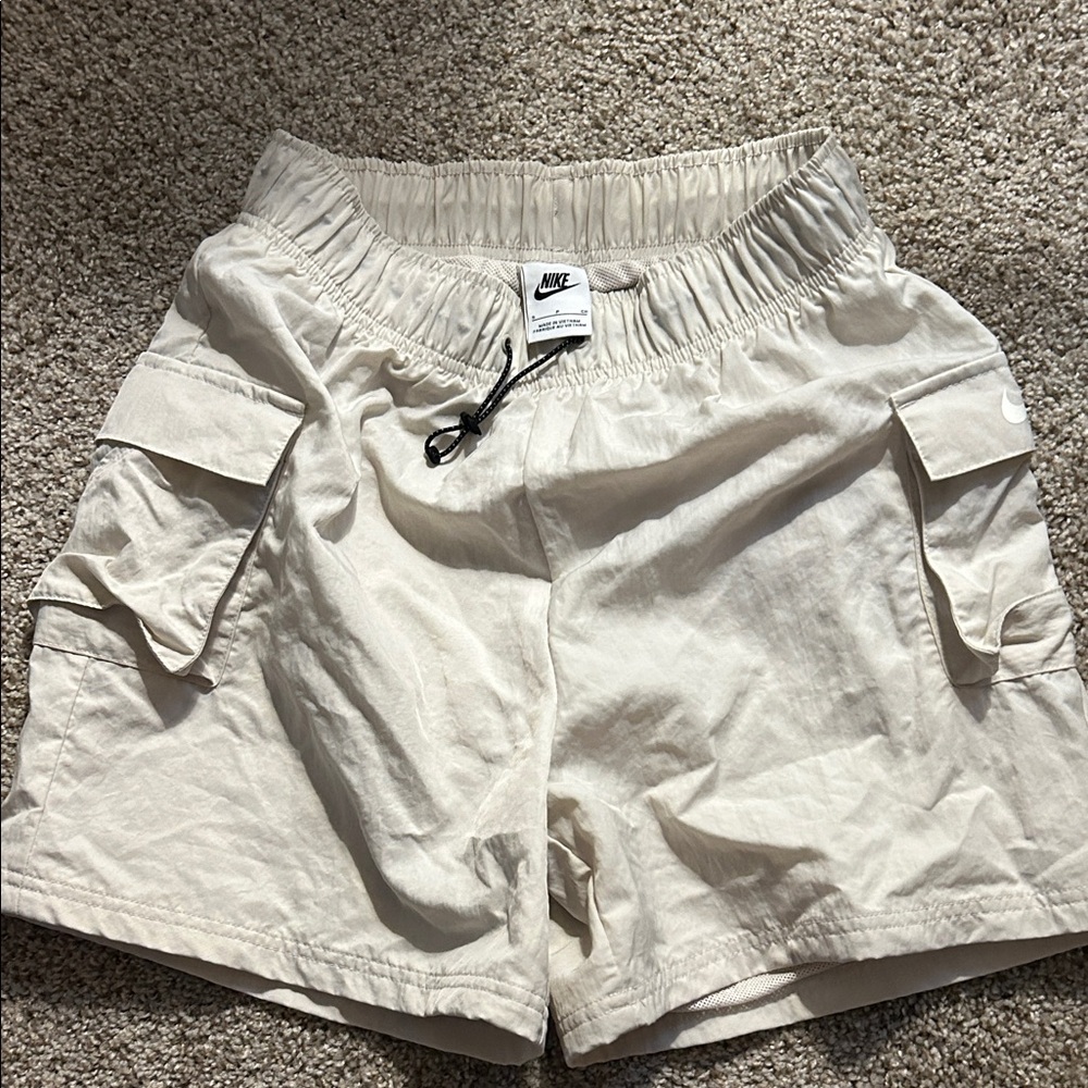 Nike Light Tan Cargo Shorts